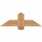 Ekena Millwork Eugene Smooth Timber Gable Bracket, Western Red Cedar, 36"W x 12"H x 1 1/2"D x 5 1/2"F, 8/12 Pitch GBW036X12X0206EUG00SWR - alternate 1